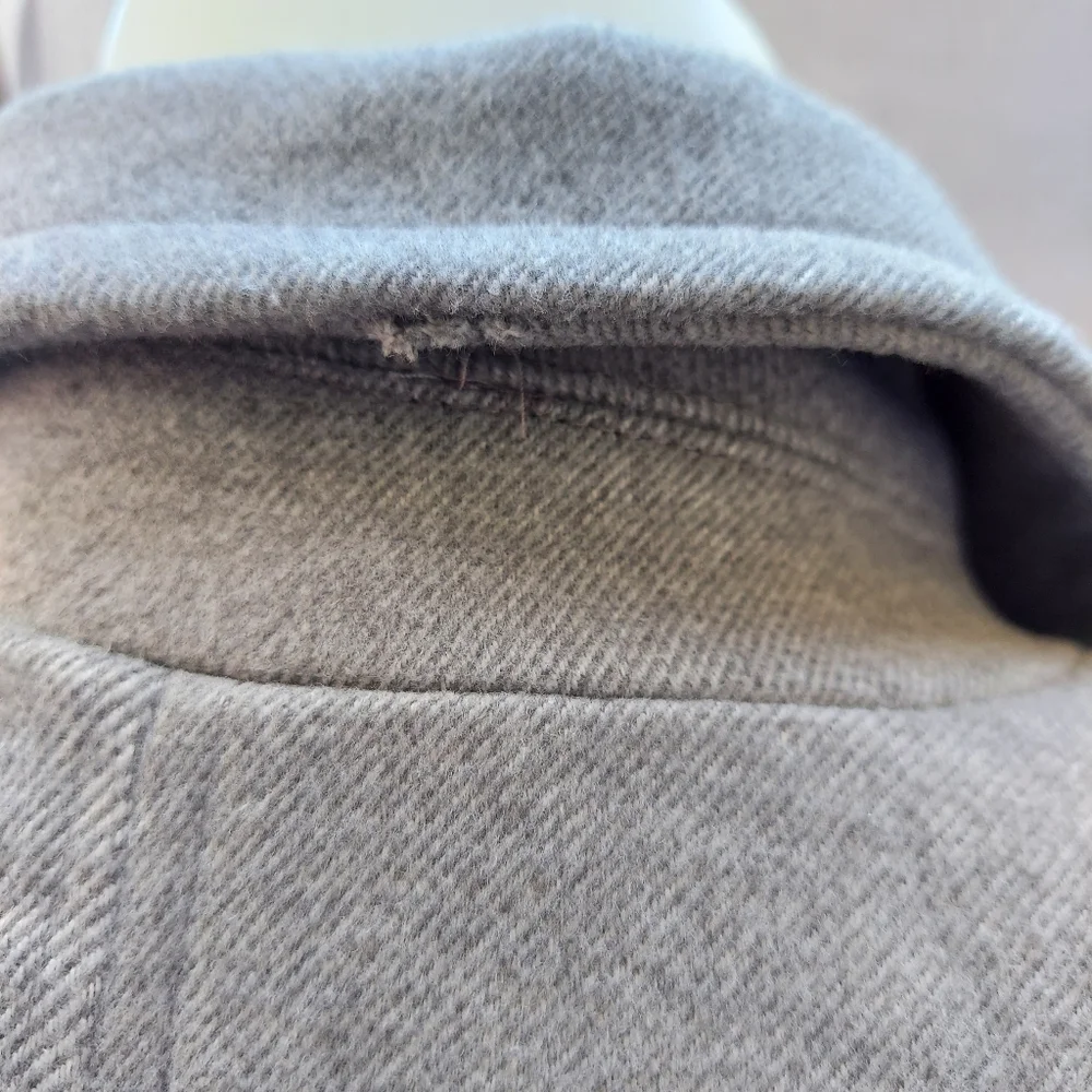 Free People Gray Double Breasted Jacket - Picture 16 of 16